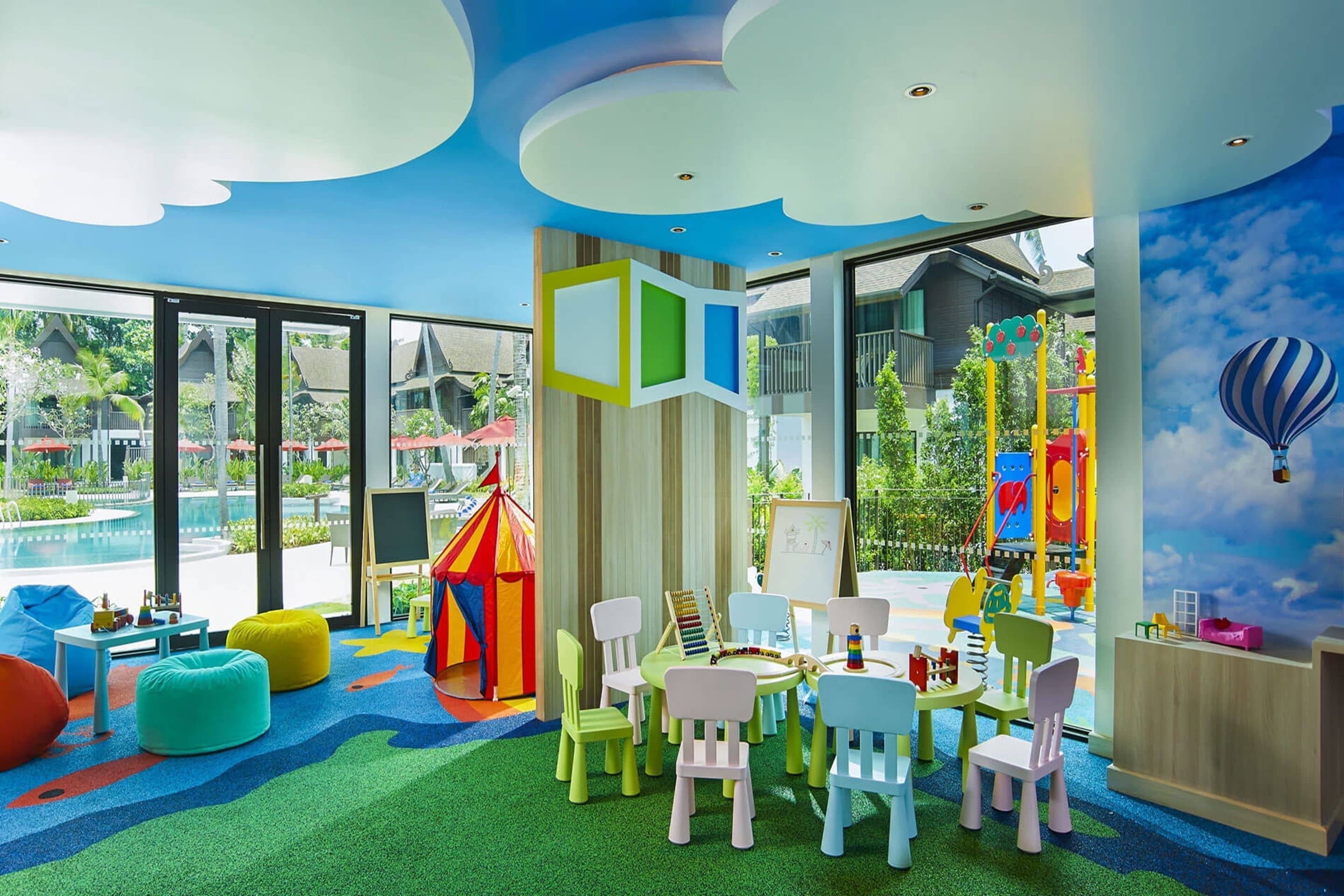 children’s play area – indoor