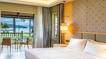 Island View Twin | Minibar, in-room safe, desk, blackout curtains