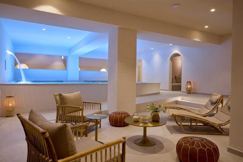 Indoor pool, seasonal outdoor pool, pool umbrellas, sun loungers
