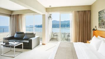 Minibar, safe på rommet, skrivebord og skrivebord for bærbar PC