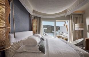 Ropa de cama hipoalergénica y minibar