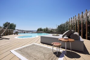 Signature Suite, 1 Bedroom, Private Pool | Balcony view