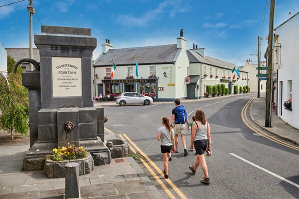 Majoituspaikan julkisivu