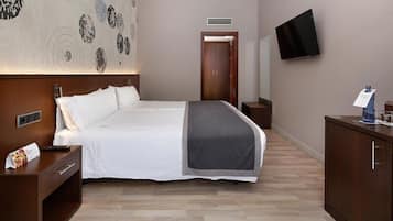 Minibar, in-room safe, desk, blackout curtains