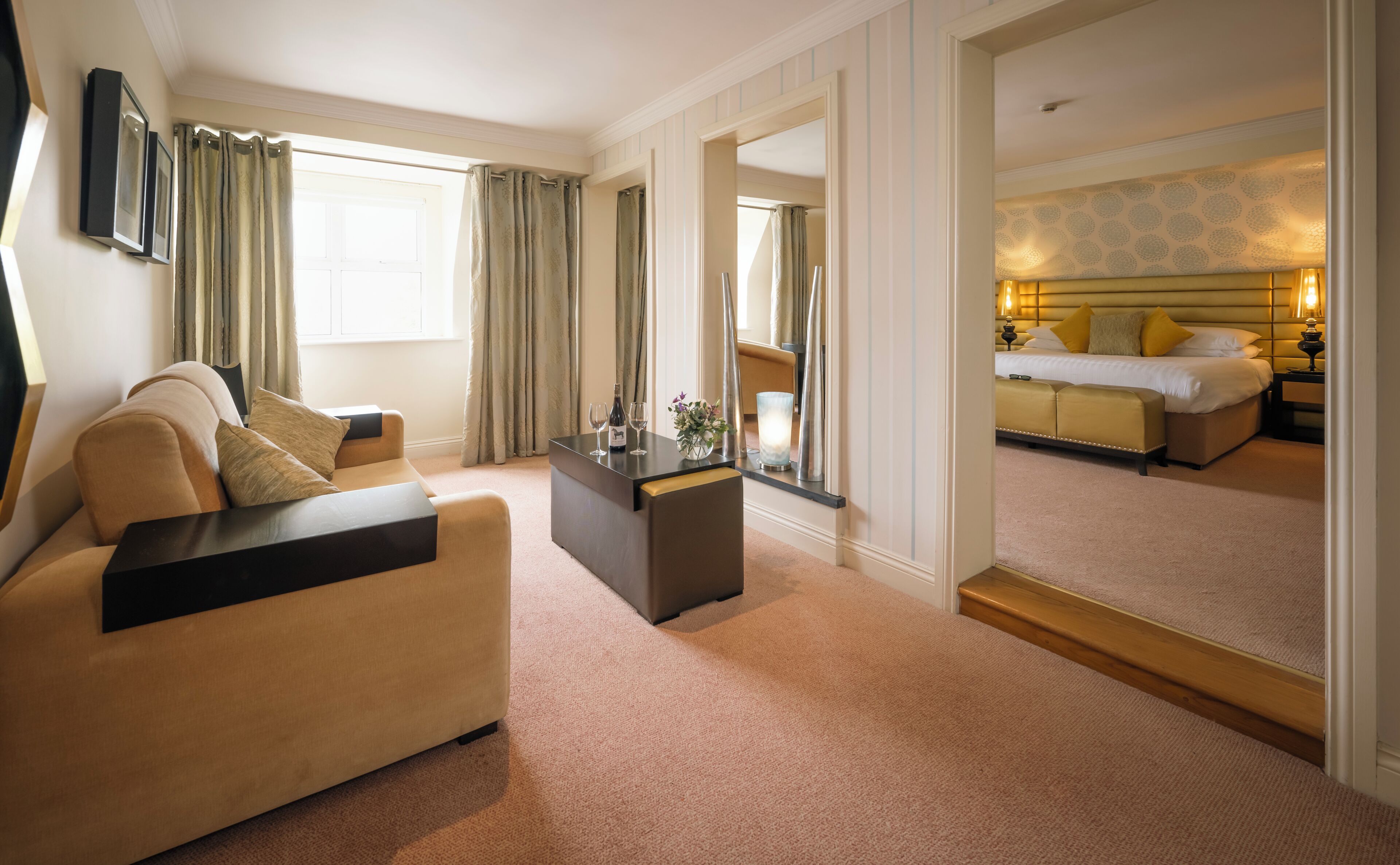 in-room safe, desk, blackout curtains, iron/ironing board