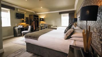 In-room safe, desk, blackout curtains, iron/ironing board