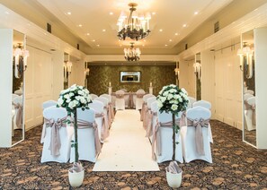 Indoor wedding