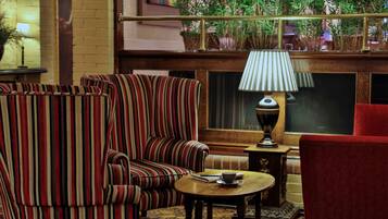 Sala de estar en el lobby