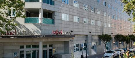 Façade de l’hébergement