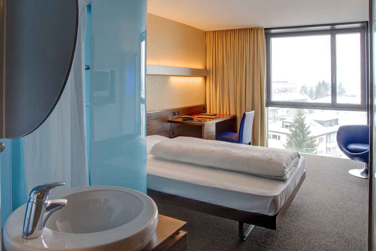 1 chambre, literie hypoallergénique, minibar