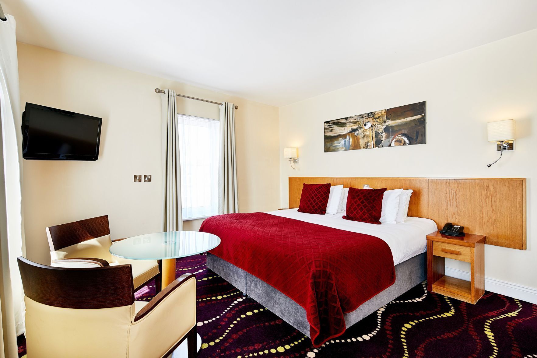 In-room safe, desk, blackout drapes, iron/ironing board