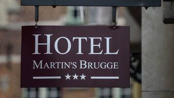 Voorkant van accommodatie