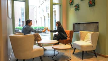 Sitteområde i lobbyen