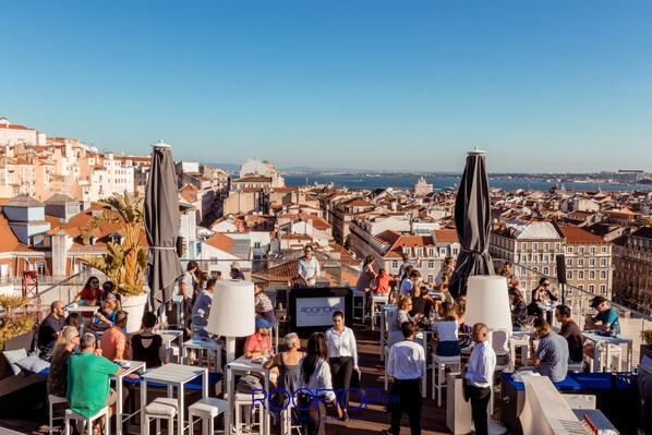 Terrasse sur le toit
