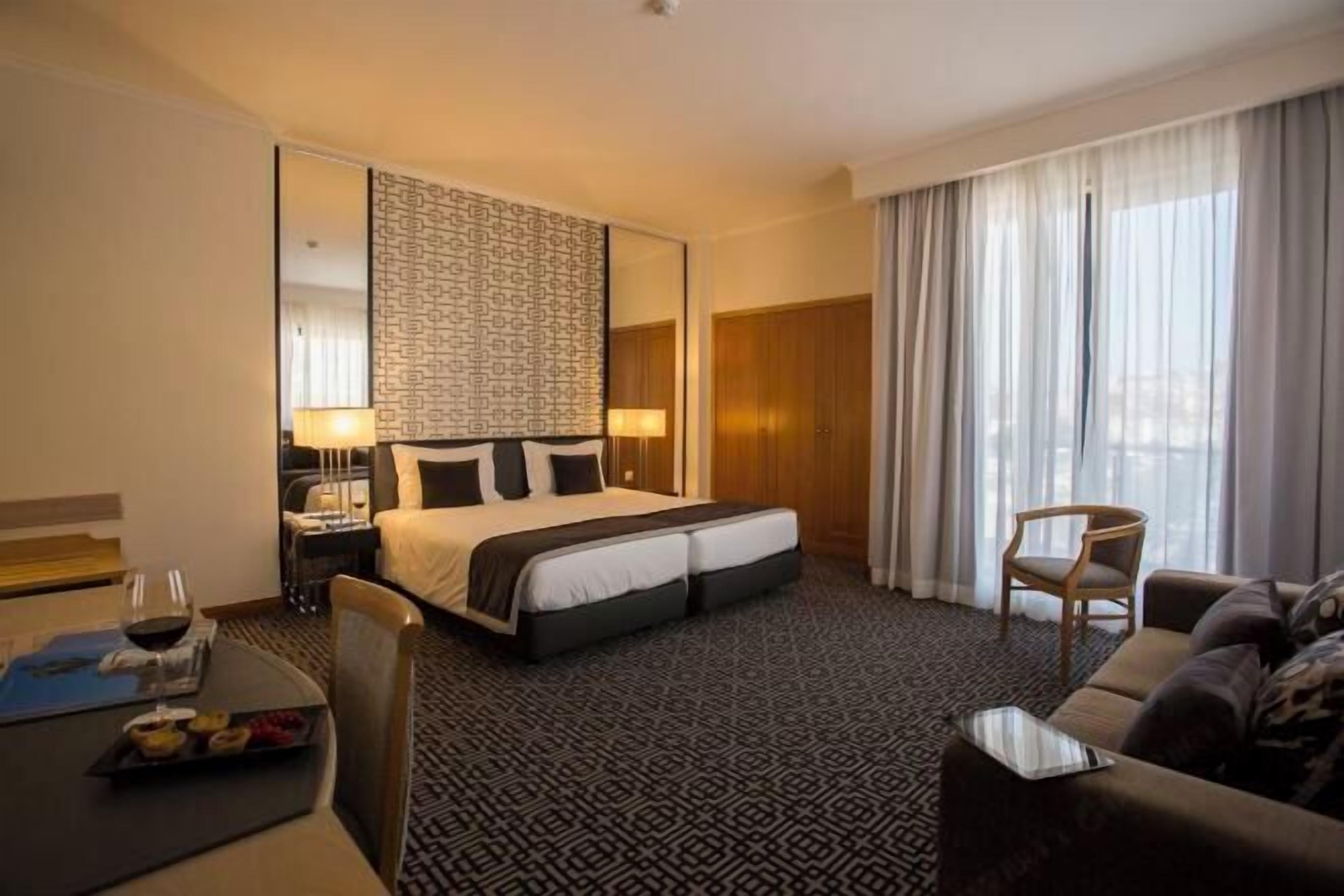Minibar, in-room safe, desk, blackout curtains