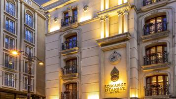 Front of property - evening/night