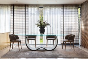 Sitteområde i lobbyen