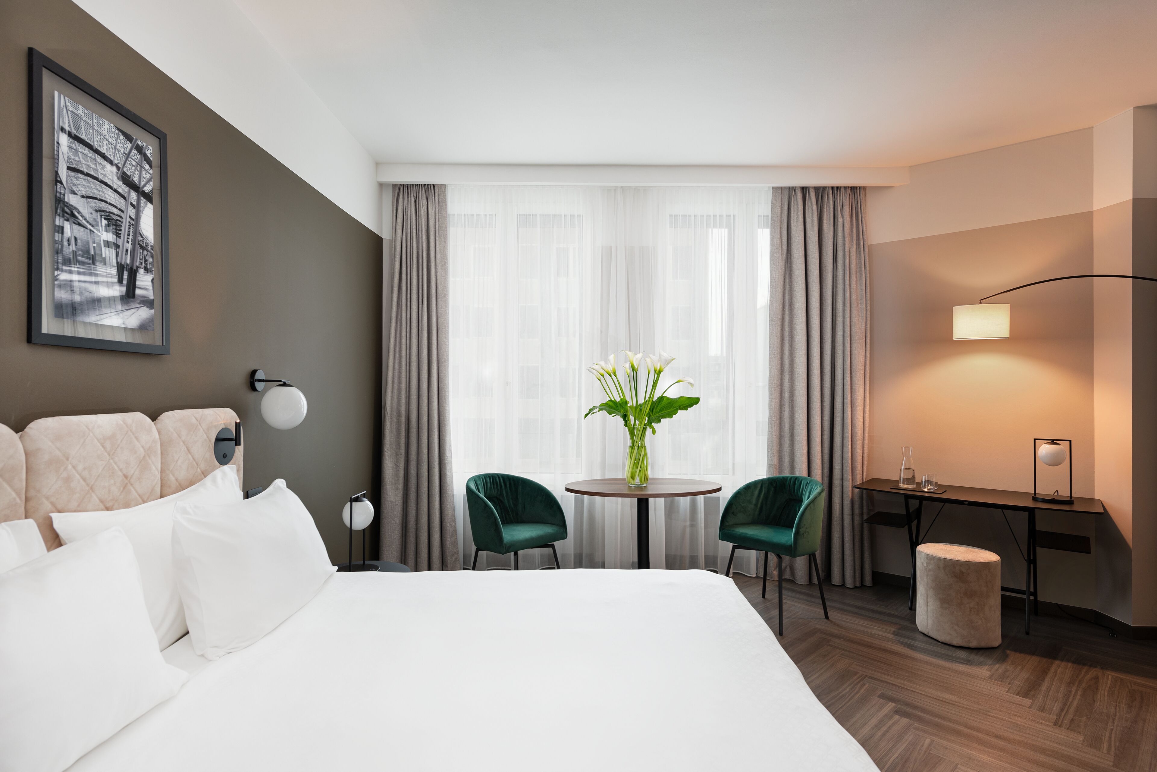 junior double room | 2 bedrooms, premium bedding, down duvets, minibar