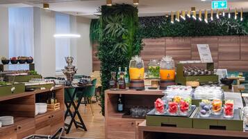 Daily buffet breakfast (EUR 16.00 per person)