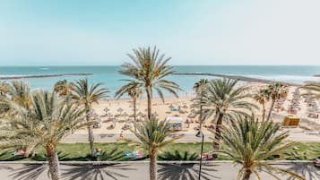 Vue sur la plage/l’océan