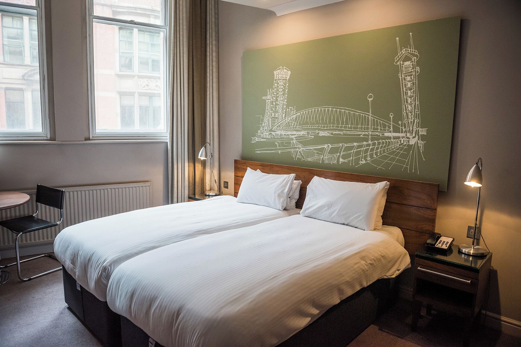 Classic Twin Room, 2 Twin Beds | Premium bedding, in-room safe, desk, blackout drapes