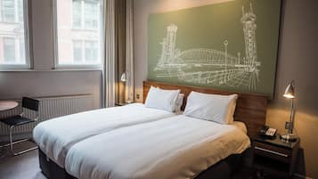 Classic Twin Room, 2 Twin Beds | Premium bedding, in-room safe, desk, blackout drapes