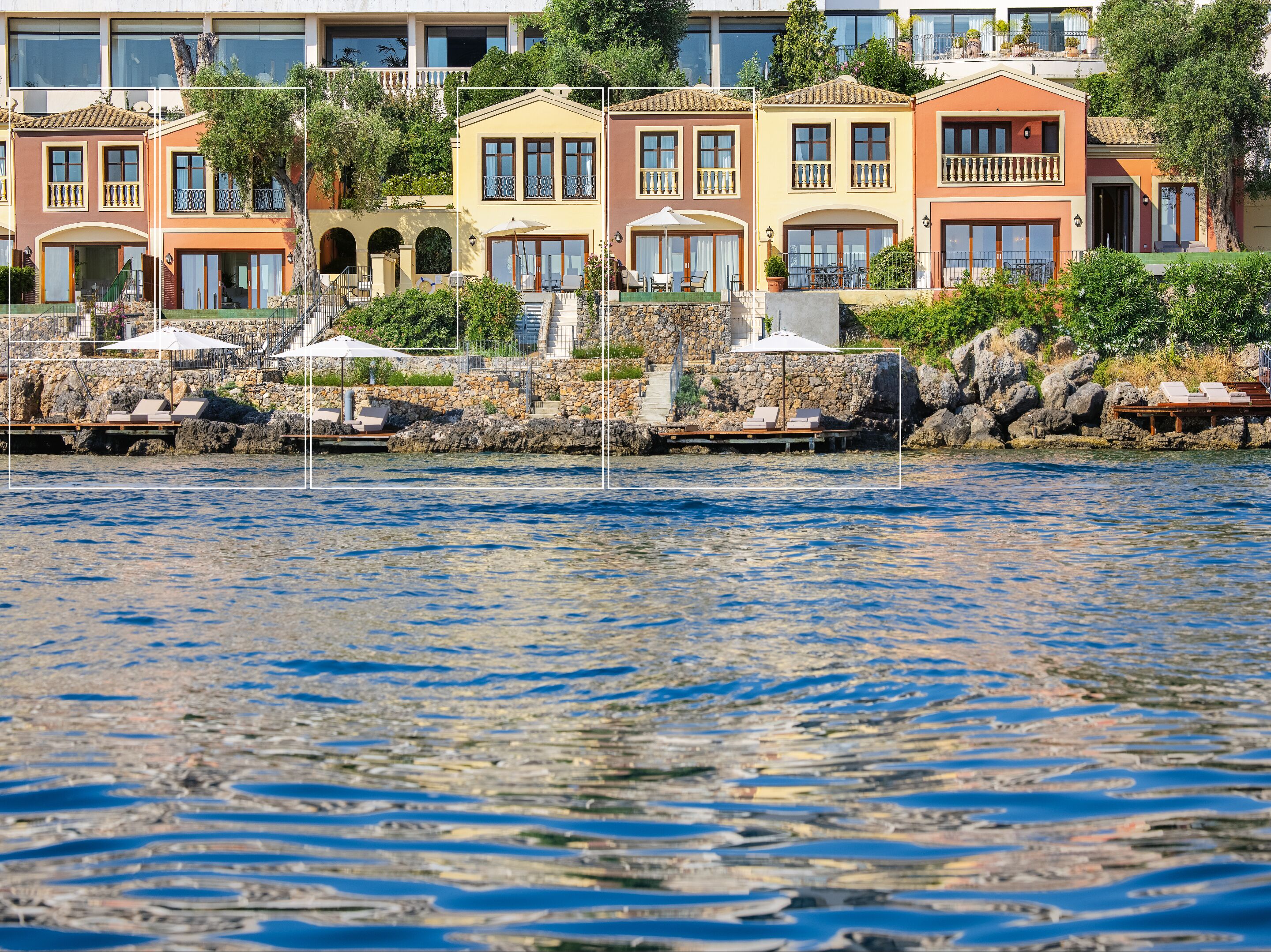 2 bedroom roc villa private pool waterfront sea deck | 2 bedrooms, premium bedding, minibar, in-room safe