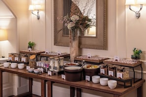Daily buffet breakfast (EUR 14 per person)