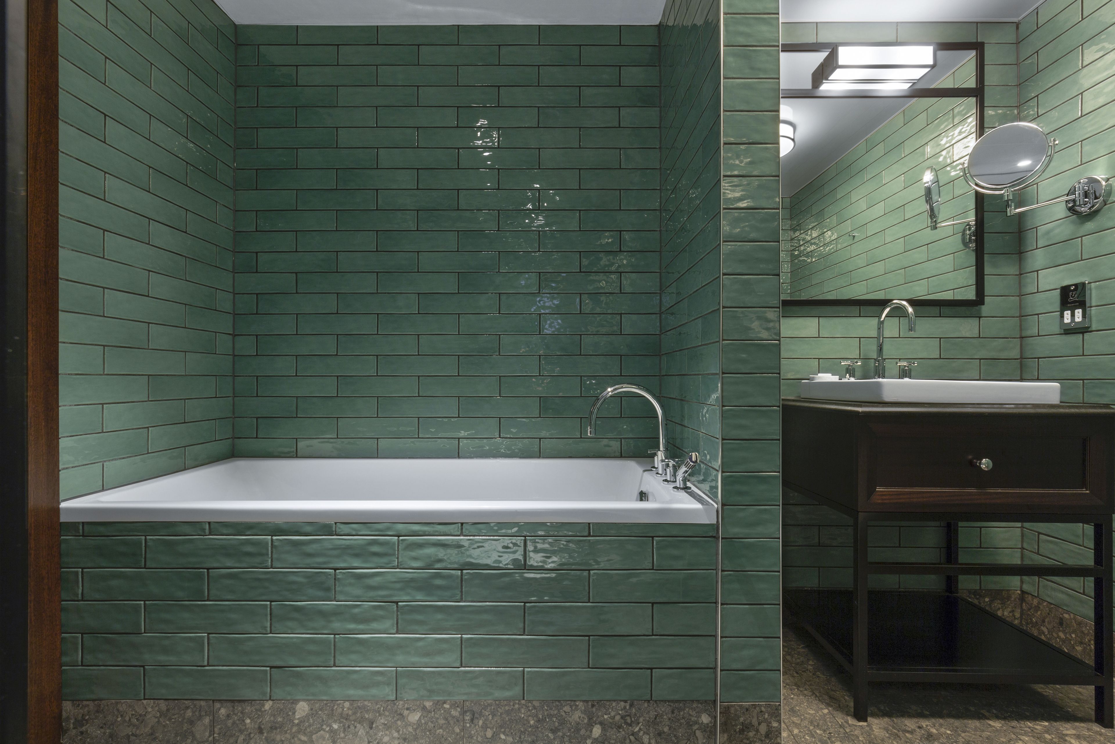 shower, rainfall showerhead, designer toiletries, hair dryer