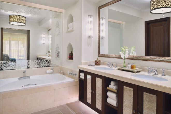 Bathroom | Separate tub and shower, deep soaking tub, designer toiletries