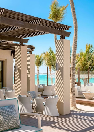 4 bars/lounges, 2 poolside bars, 2 beach bars. One&Only Royal Mirage