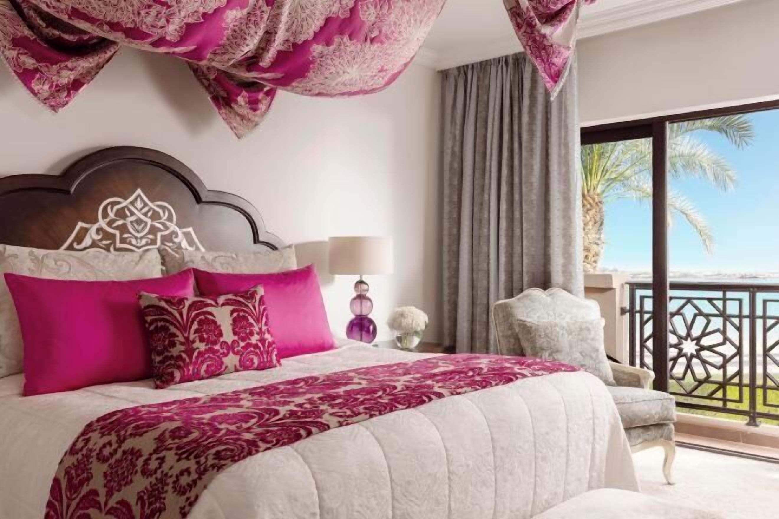 Frette Italian sheets, premium bedding, down duvets, minibar