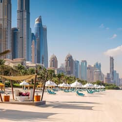 Private beach, beach cabanas, sun loungers, beach umbrellas