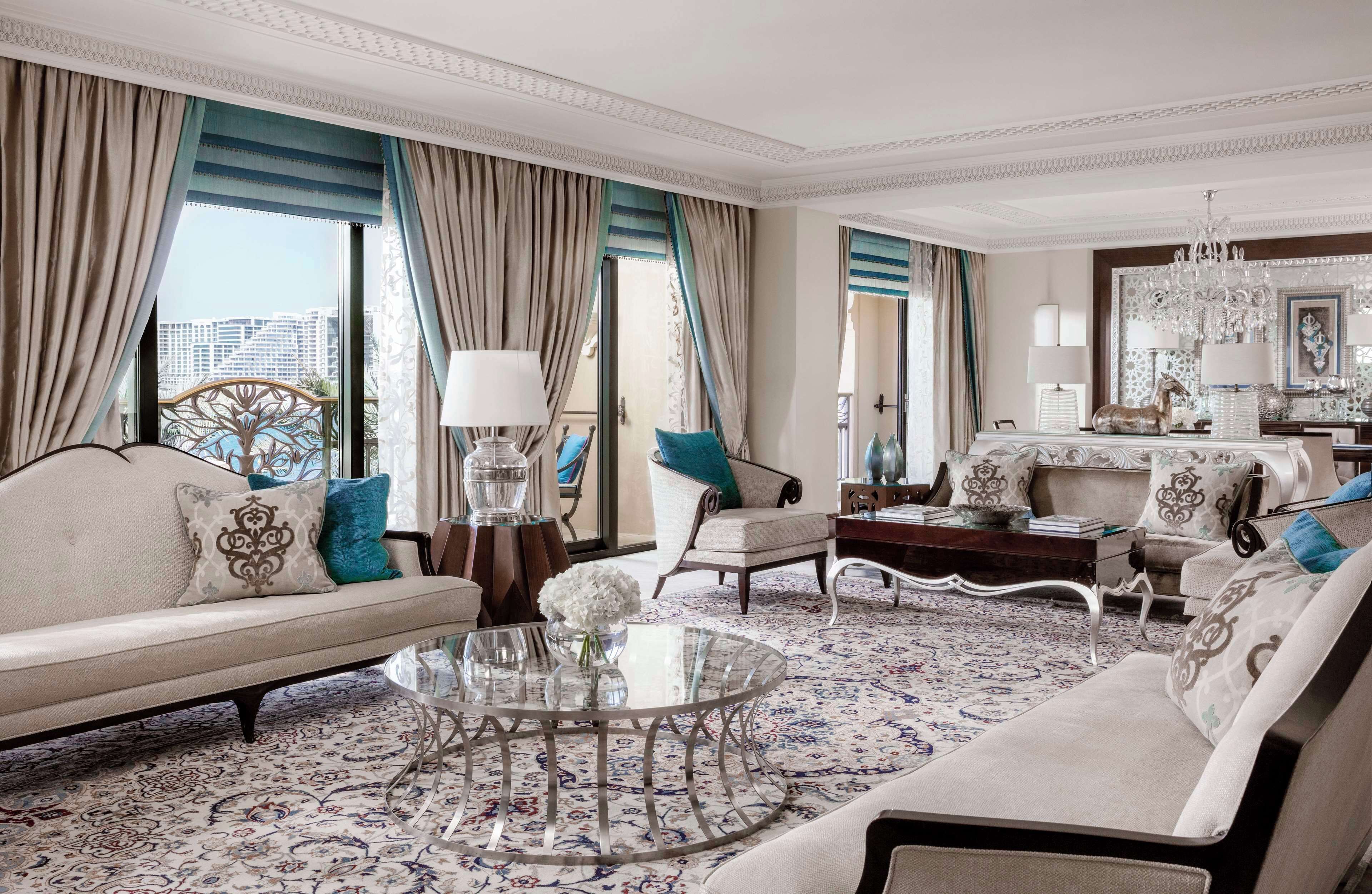 Palace Royal Suite - includes Host Service, Afternoon Tea, Evening Drinks, DRIFT Beach Club Access | Frette Italian sheets, premium bedding, down duvets, minibar