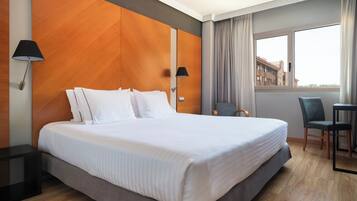 Premium bedding, minibar, in-room safe, desk
