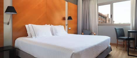 Chambre double | Literie de qualité, minibar, coffre-fort, bureau