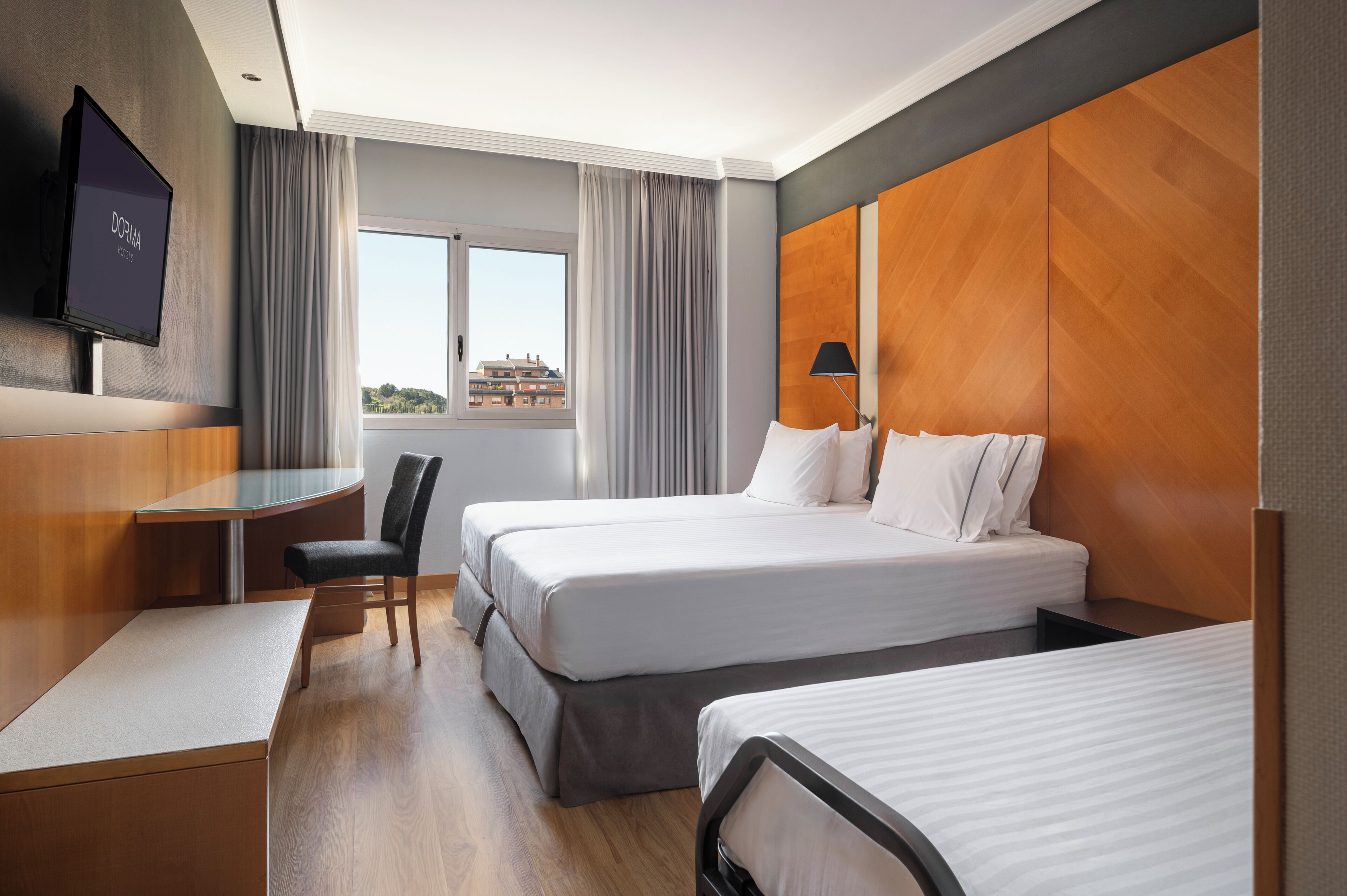 Premium bedding, minibar, in-room safe, desk