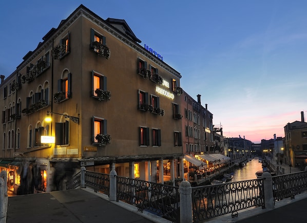 Fassade der Unterkunft