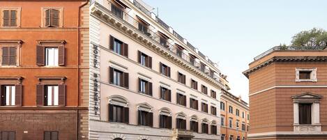 Fachada del alojamiento