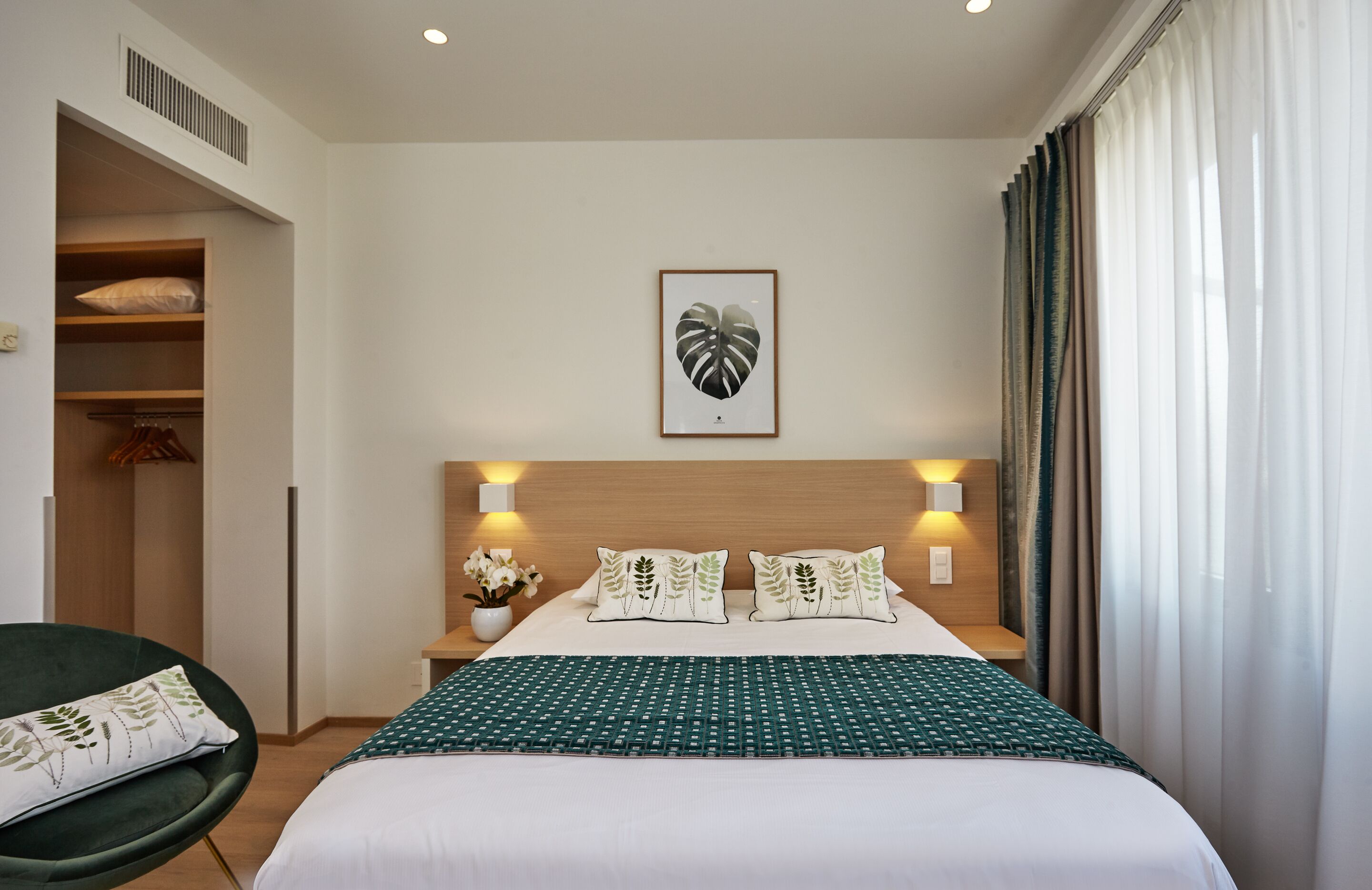 Chambre Simple, balcon