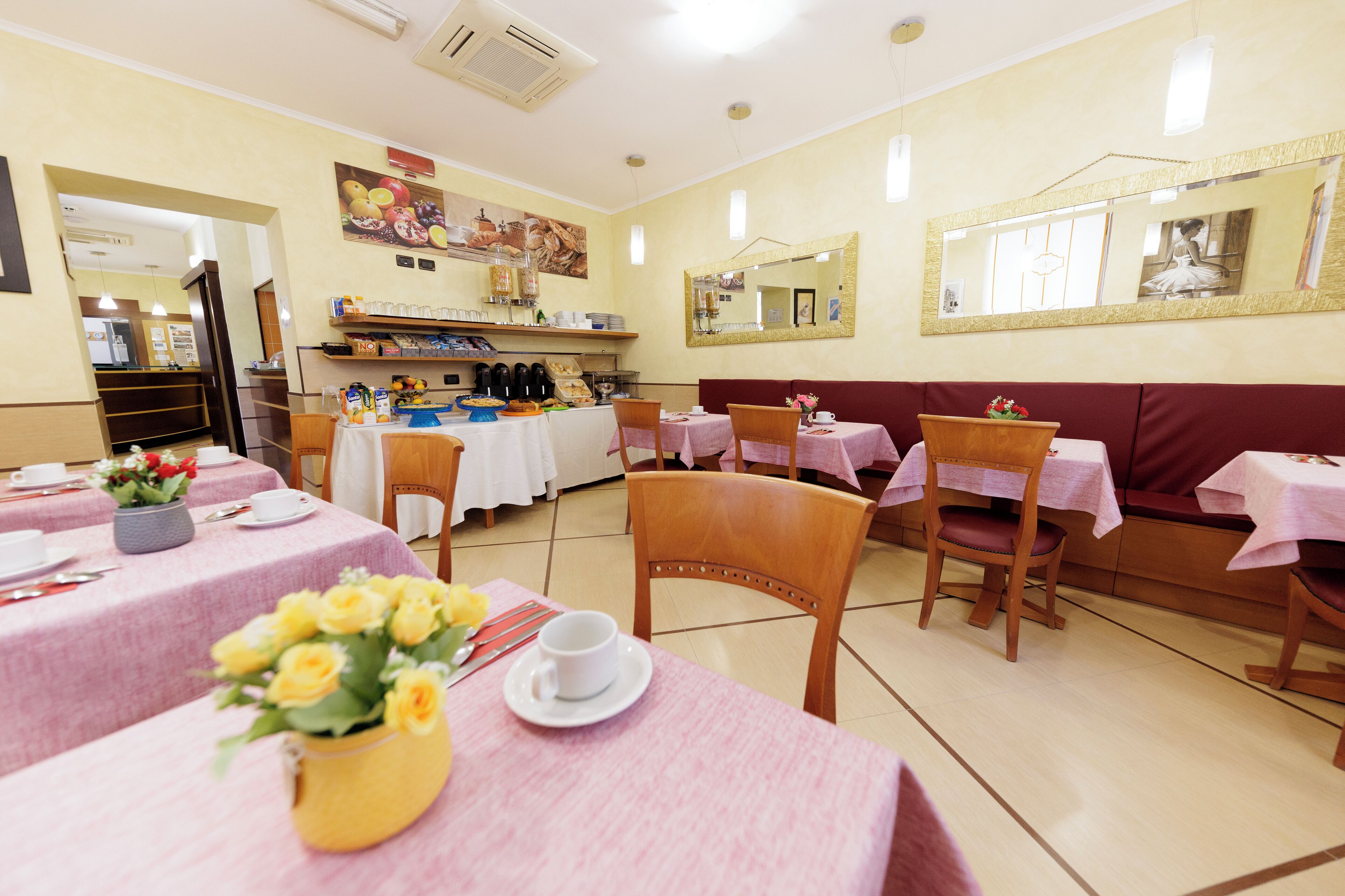 daily continental breakfast (eur 8 per person)