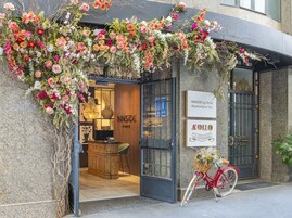 Entrada de la propiedad