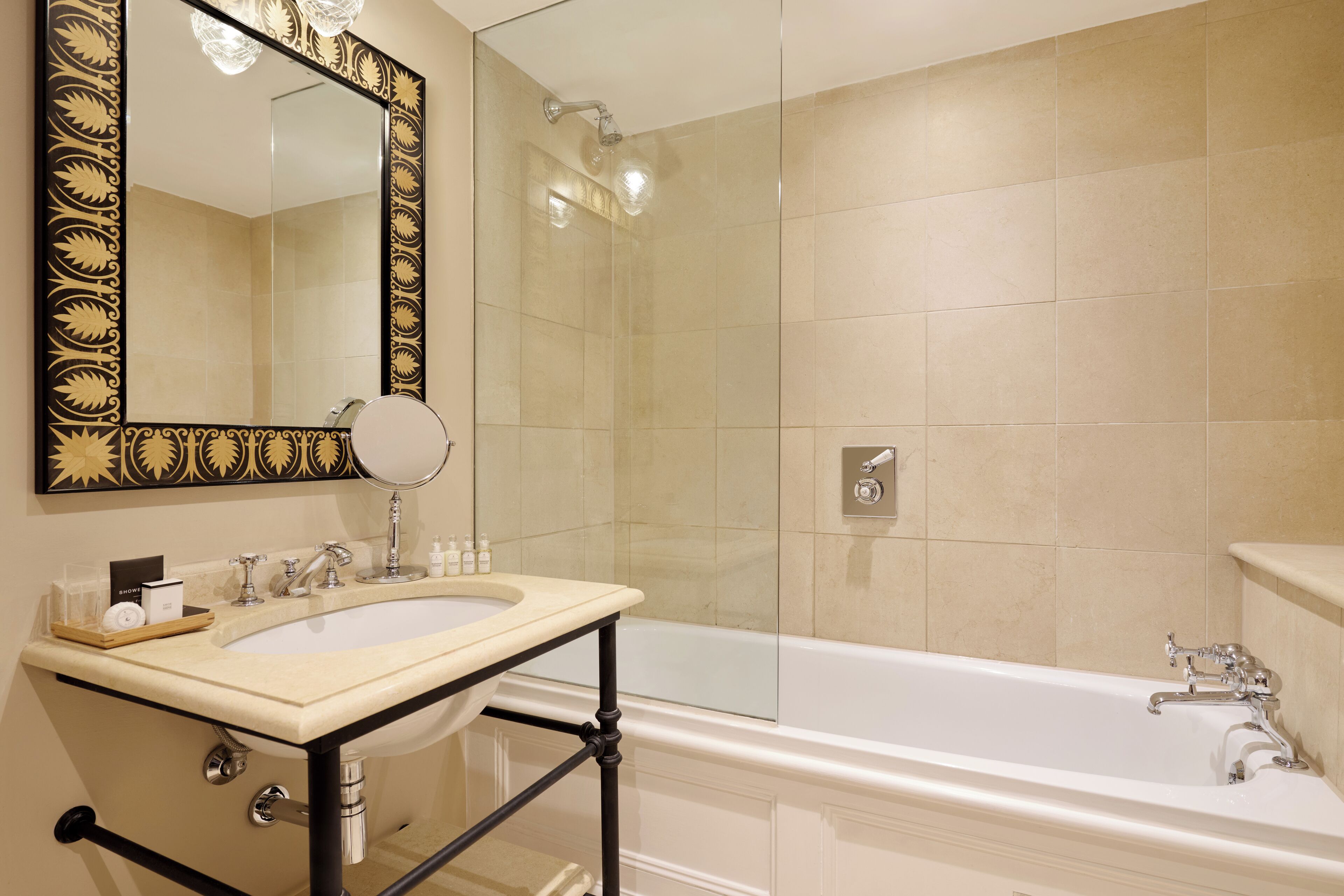 free toiletries, hair dryer, bathrobes, slippers