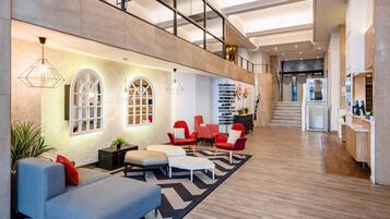 Sala de estar en el lobby