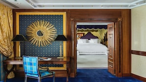 Duplex Diplomatic Three Bedroom Suite, Butler, Hermès Amenities, Spa & Beach Club Access (670sqm) | Egyptian cotton sheets, premium bedding, down comforters