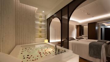 Sauna, tratamientos corporales, aromaterapia y envolturas corporales