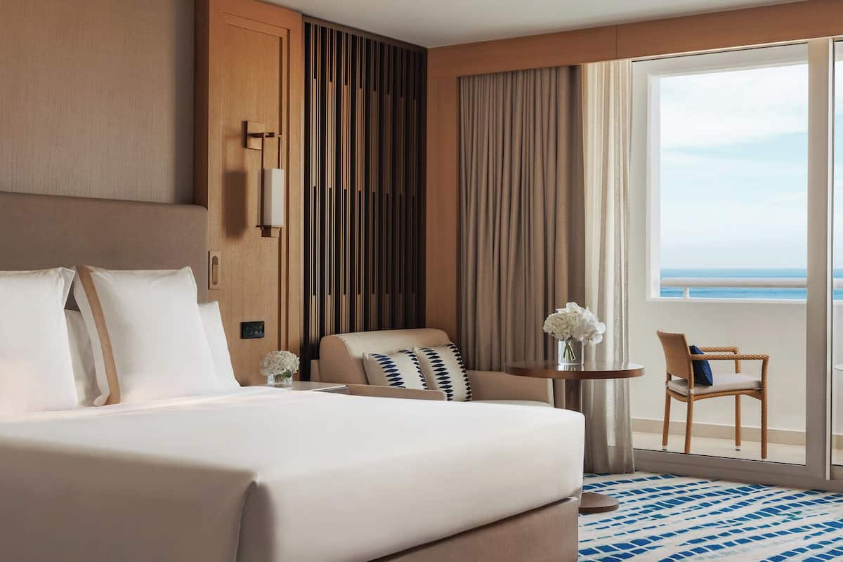 club room, balcony (ocean) | 2 bedrooms, premium bedding, minibar, in-room safe