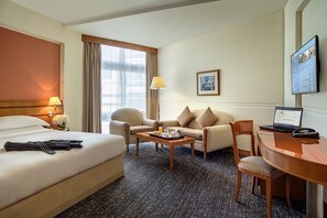 Minibar, in-room safe, desk, blackout drapes