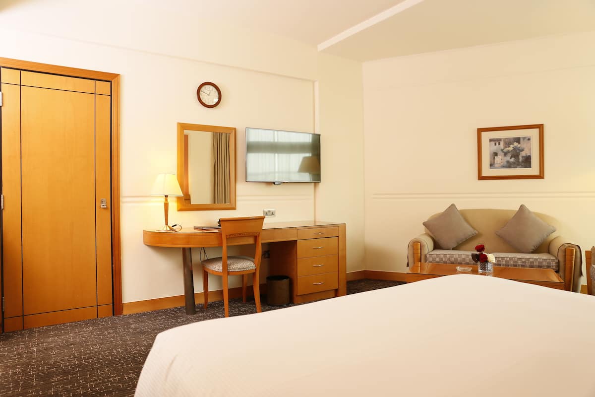 Minibar, in-room safe, desk, blackout curtains