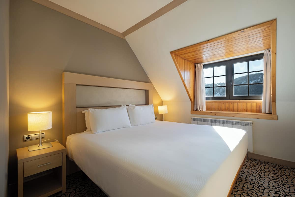 1 habitación, edredón, minibar y caja de seguridad en la habitación